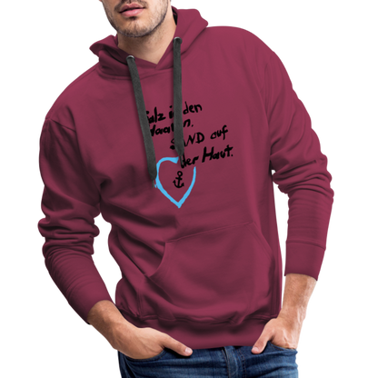 Kerle Hoodie | SALZ IN DEN HAAREN - Bordeaux