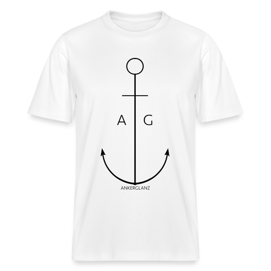 Mädels Bio-T-Shirt | THIN ANCHOR - Weiß