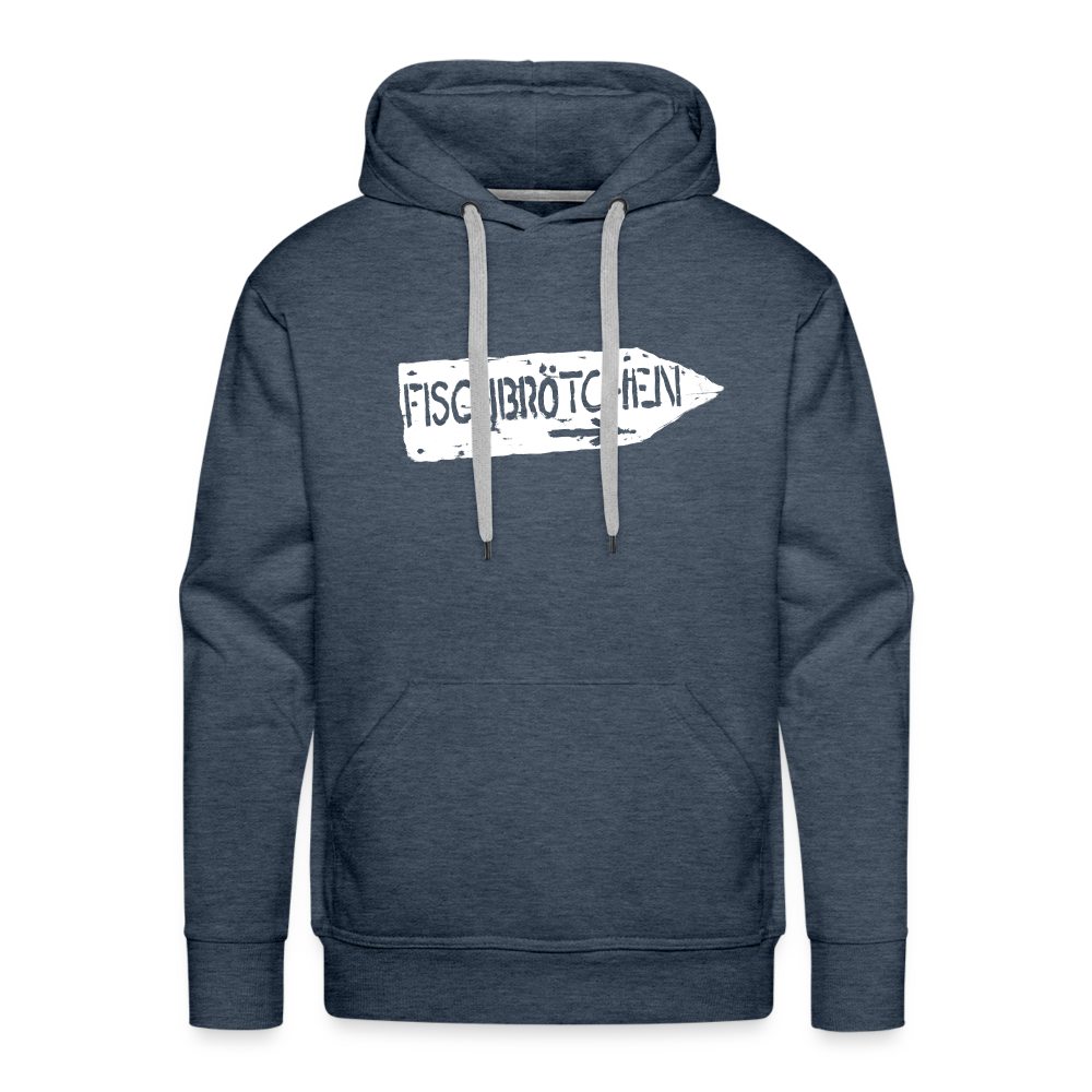 Kerle Hoodie | FISCHBRÖTCHEN - Jeansblau