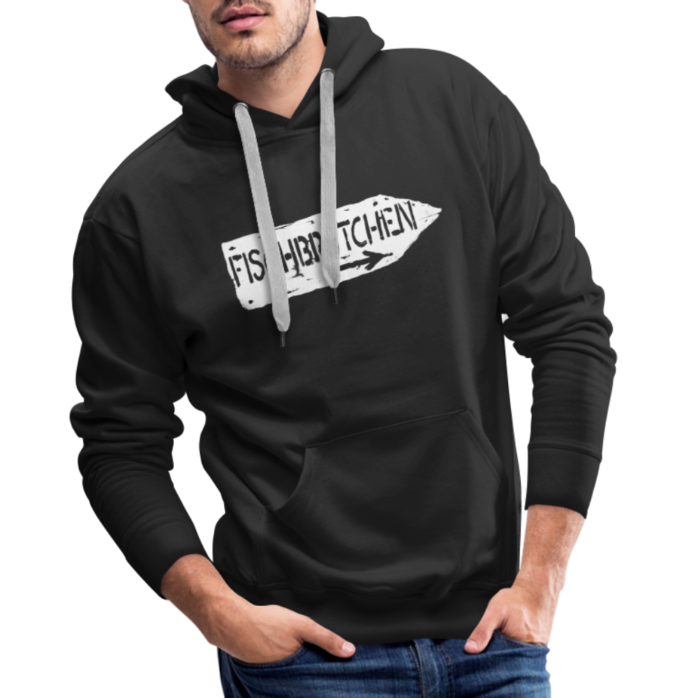 Kerle Hoodie | FISCHBRÖTCHEN - Schwarz