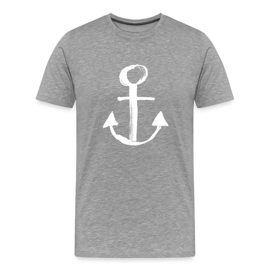 Kerle T-Shirt | STRAND ANKER - Grau meliert