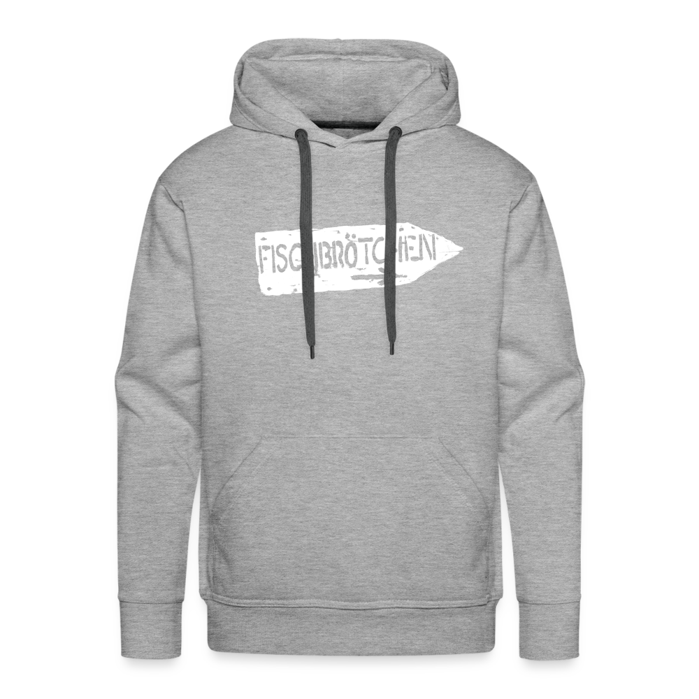 Kerle Hoodie | FISCHBRÖTCHEN - Grau meliert