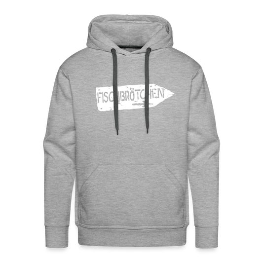 Kerle Hoodie | FISCHBRÖTCHEN - Grau meliert