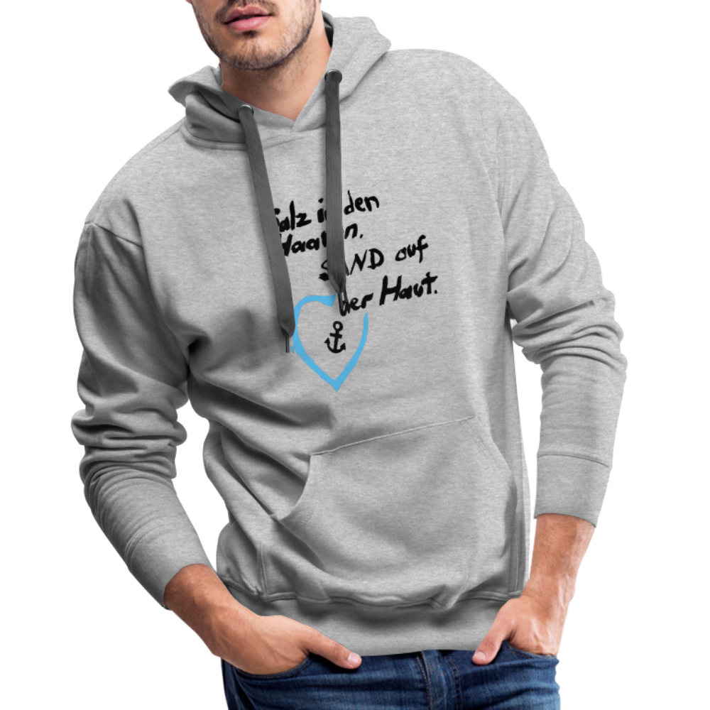 Kerle Hoodie | SALZ IN DEN HAAREN - Grau meliert