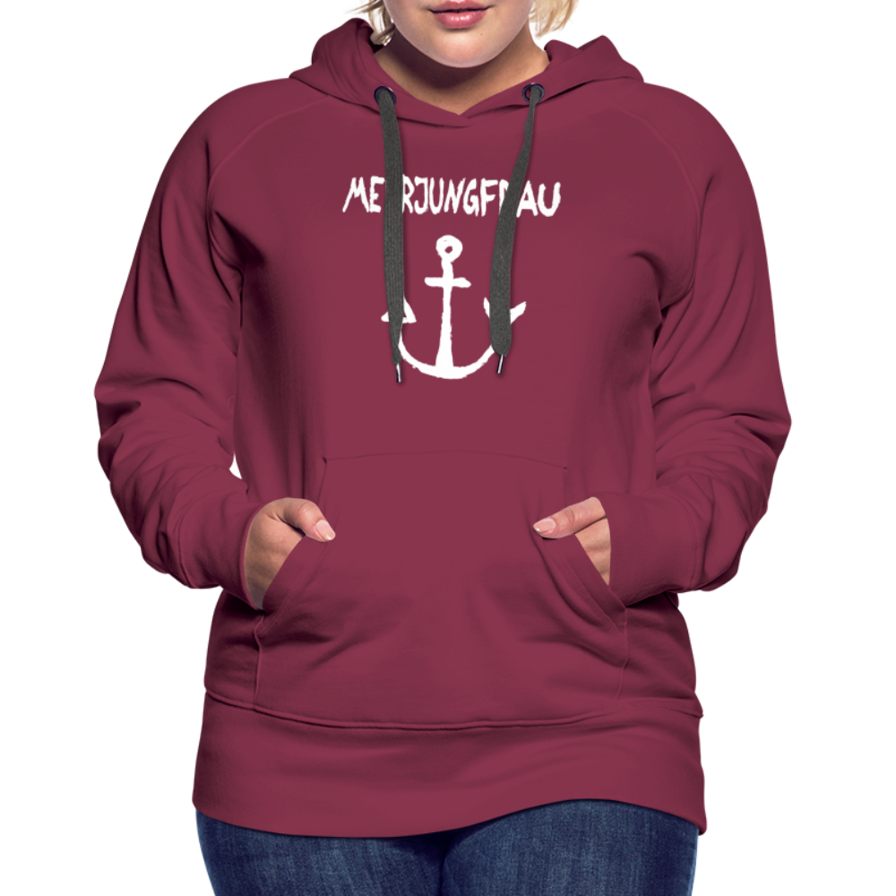 Mädels Hoodie | NORDLICHT - Bordeaux