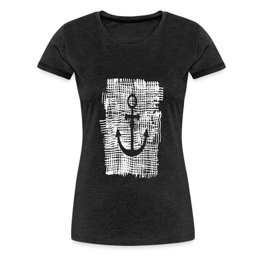 Mädels T-Shirt | Anchor Grid - Anthrazit