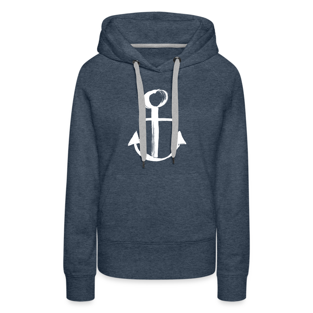 Mädels Hoodie | STRANDANKER - Jeansblau