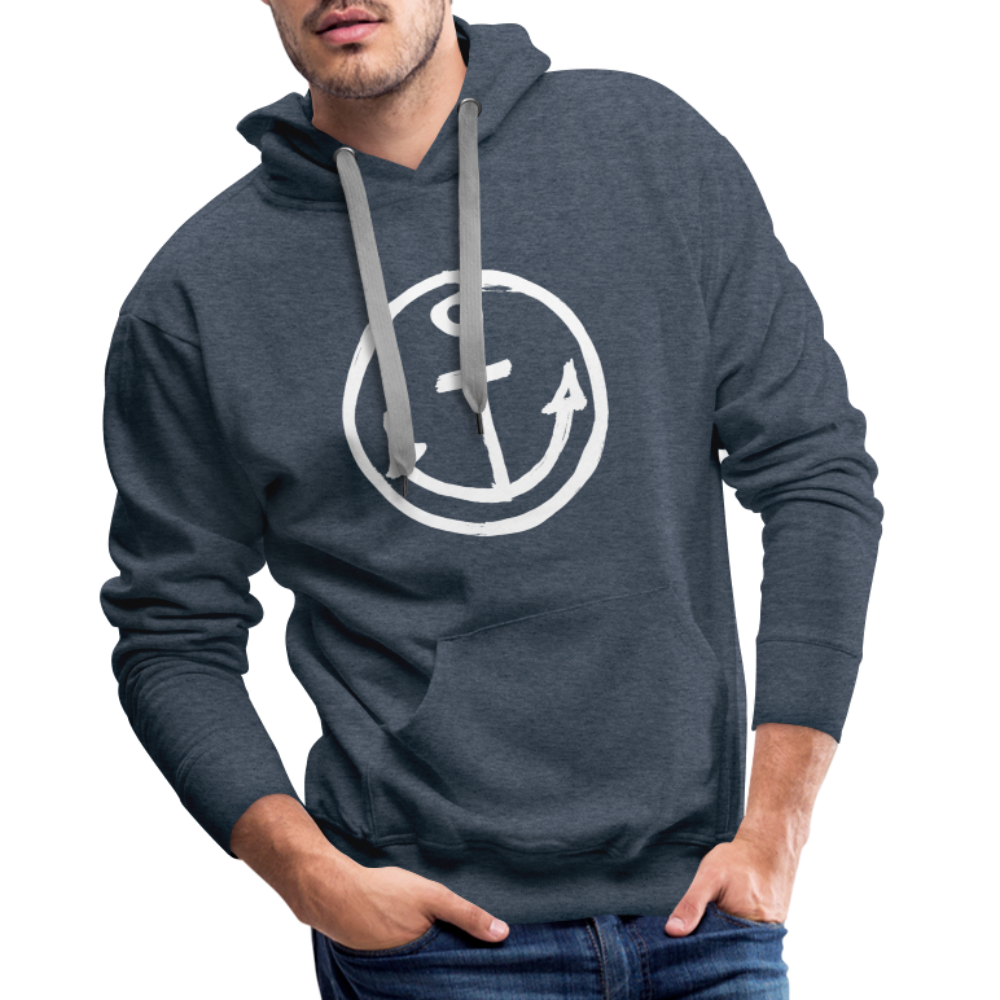 Kerle Hoodie | HAPPY ANKER - Jeansblau