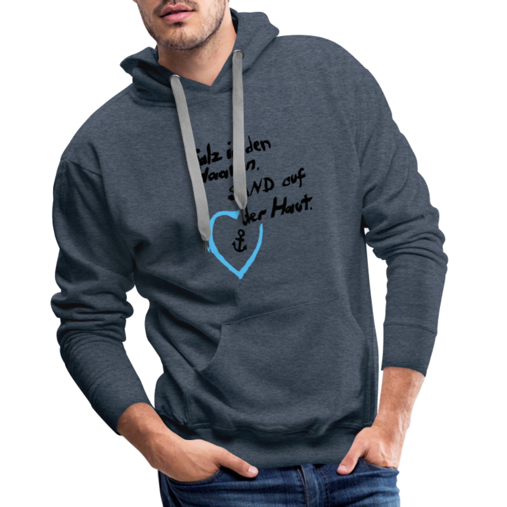 Kerle Hoodie | SALZ IN DEN HAAREN - Jeansblau