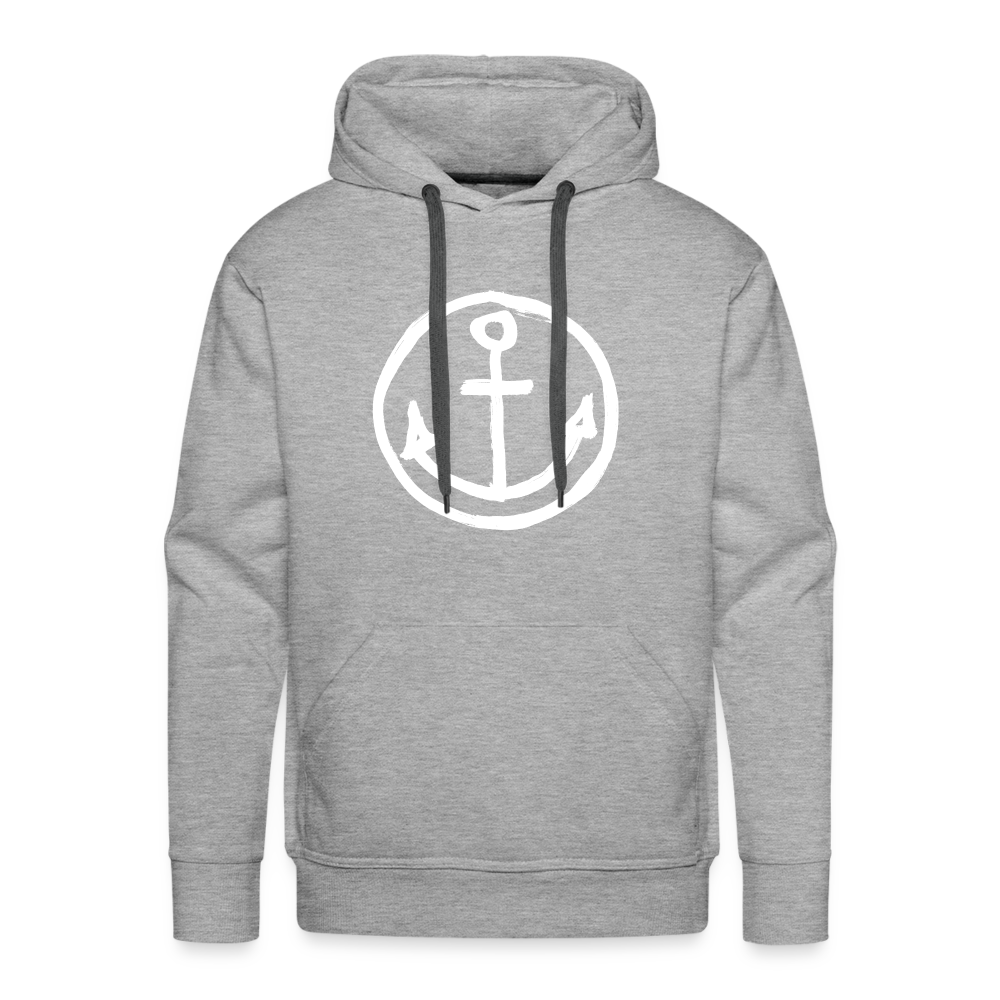 Kerle Hoodie | HAPPY ANKER - Grau meliert