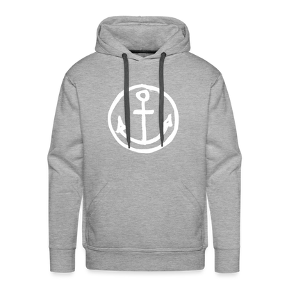 Kerle Hoodie | HAPPY ANKER - Grau meliert