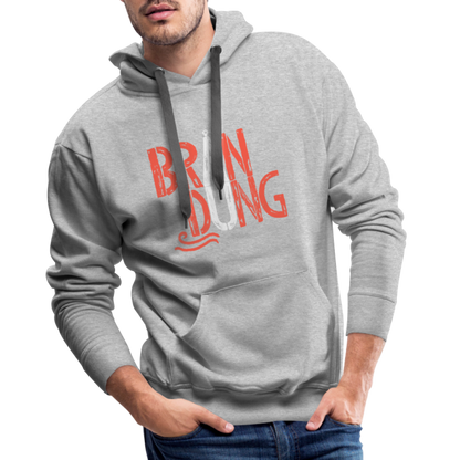 Kerle Hoodie | BRANDUNG - Grau meliert