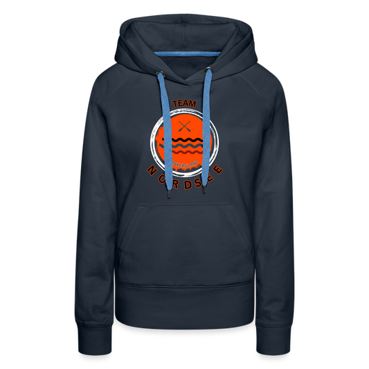 Mädels Hoodie | TEAM NORDSEE - Navy