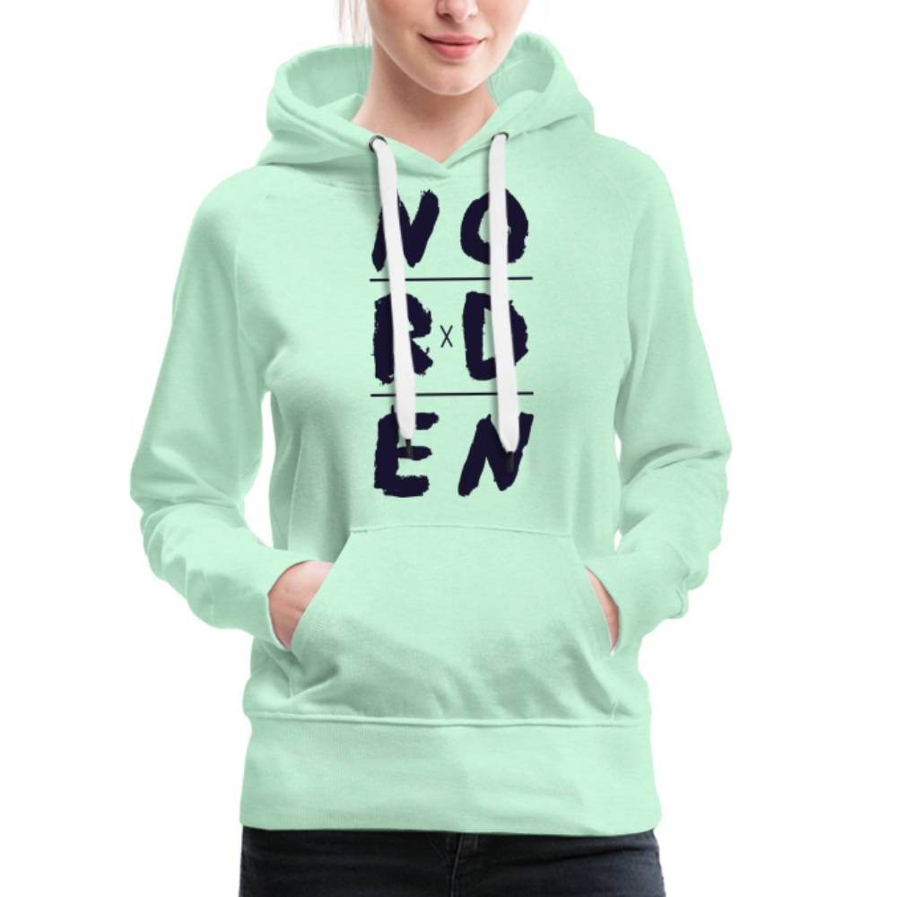 Mädels Hoodie | NORDEN - helles Mintgrün