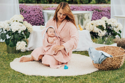 Babybadetuch mit Kapuze TEDDY